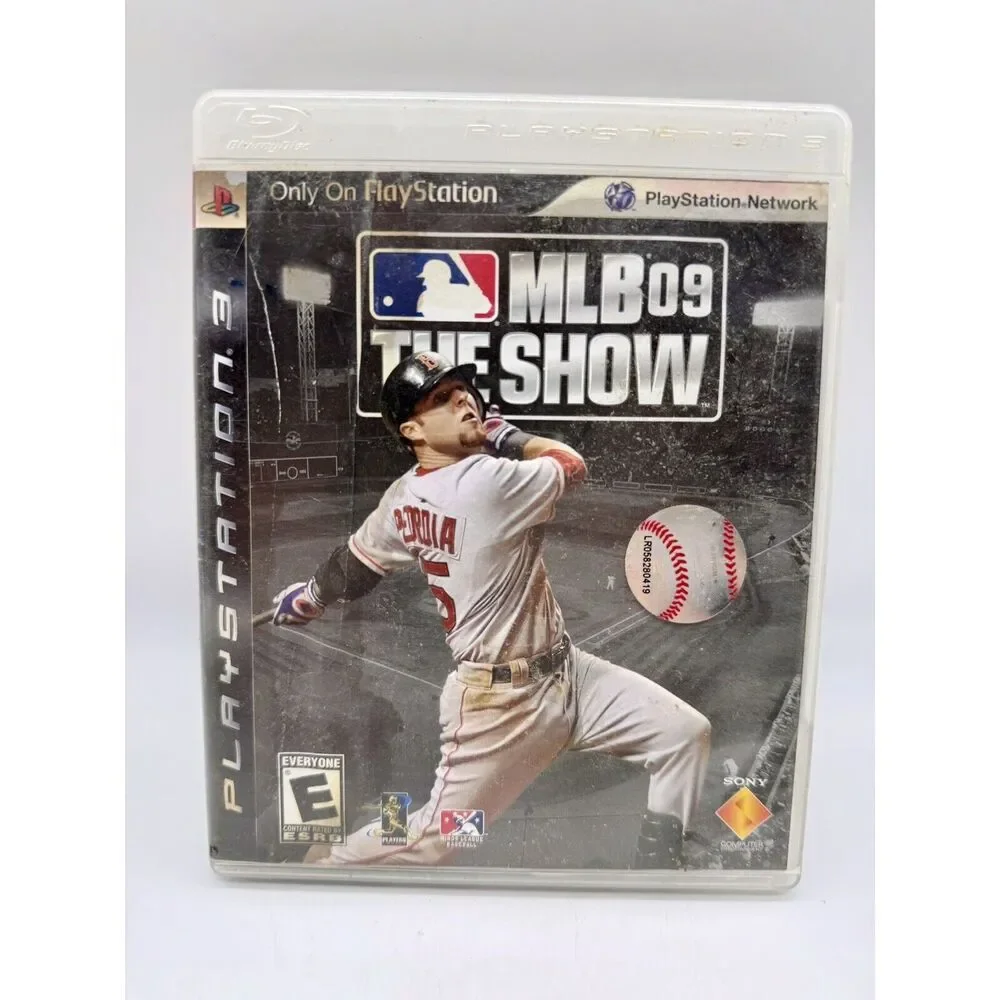 MLB 09: The‎ Show (Sony PlayStation 3, 2009) Game Case Manual Tested